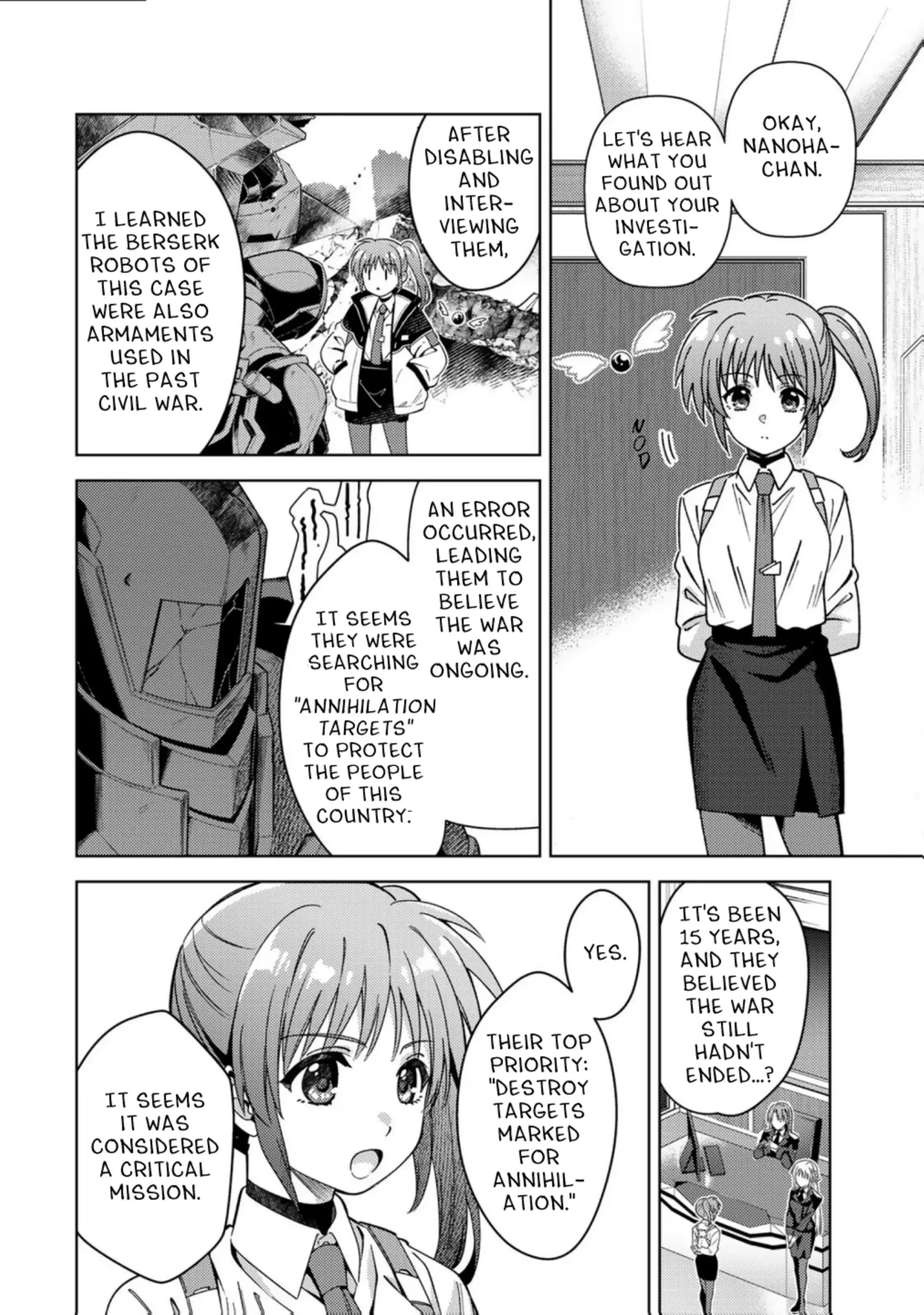 Magical Girl Lyrical Nanoha EXCEEDS Chapter 1.1 page 11