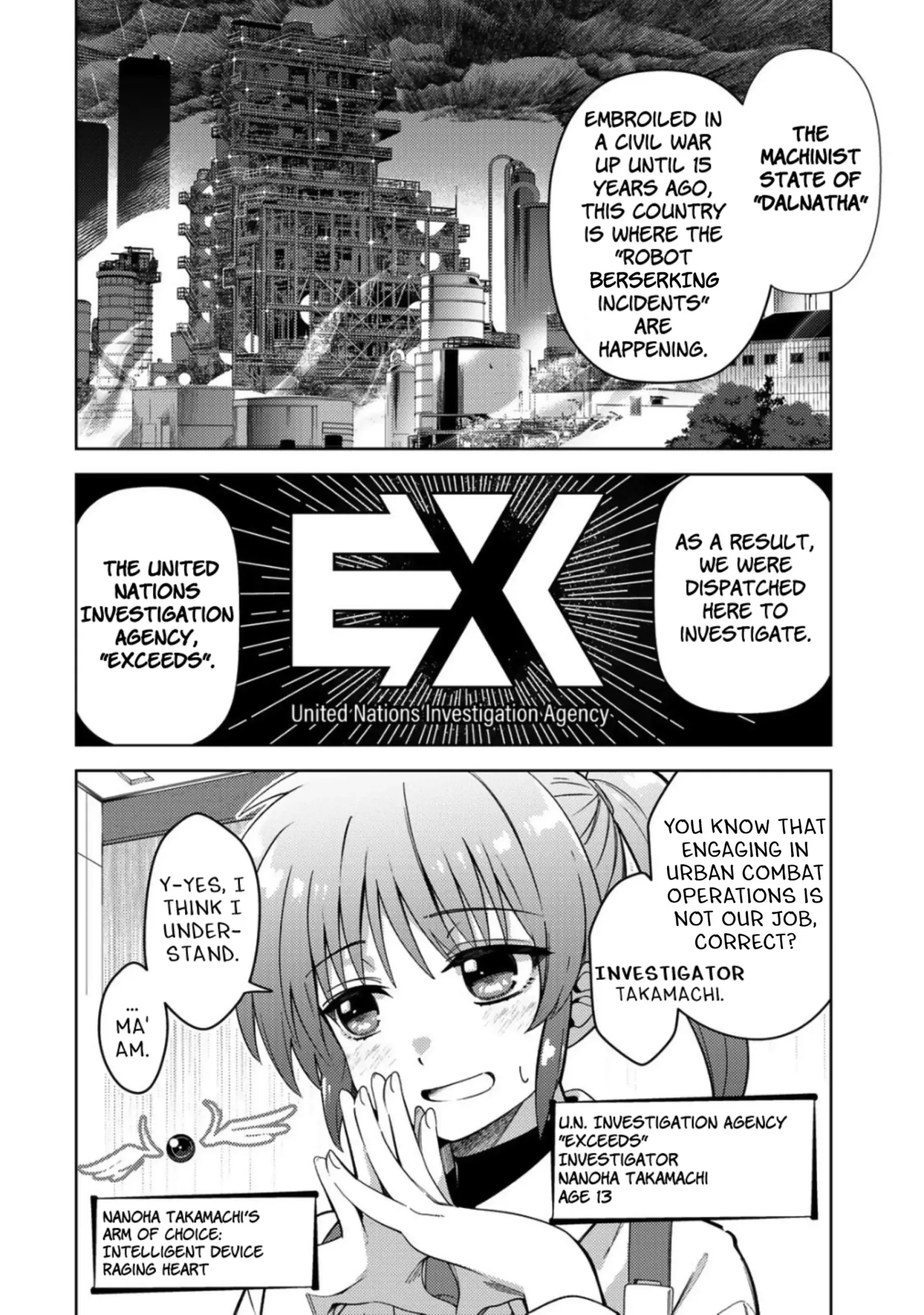 Magical Girl Lyrical Nanoha EXCEEDS Chapter 1.1 page 9