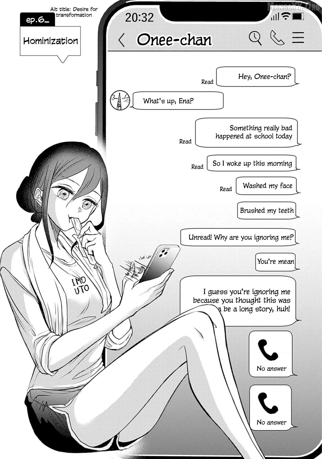 Normal Girl Chapter 6 page 1