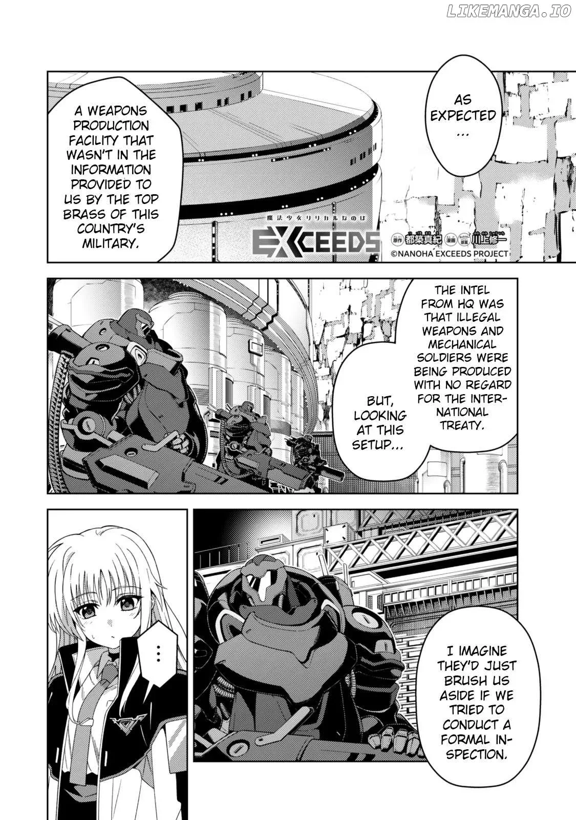 Magical Girl Lyrical Nanoha EXCEEDS Chapter 2.2 page 1