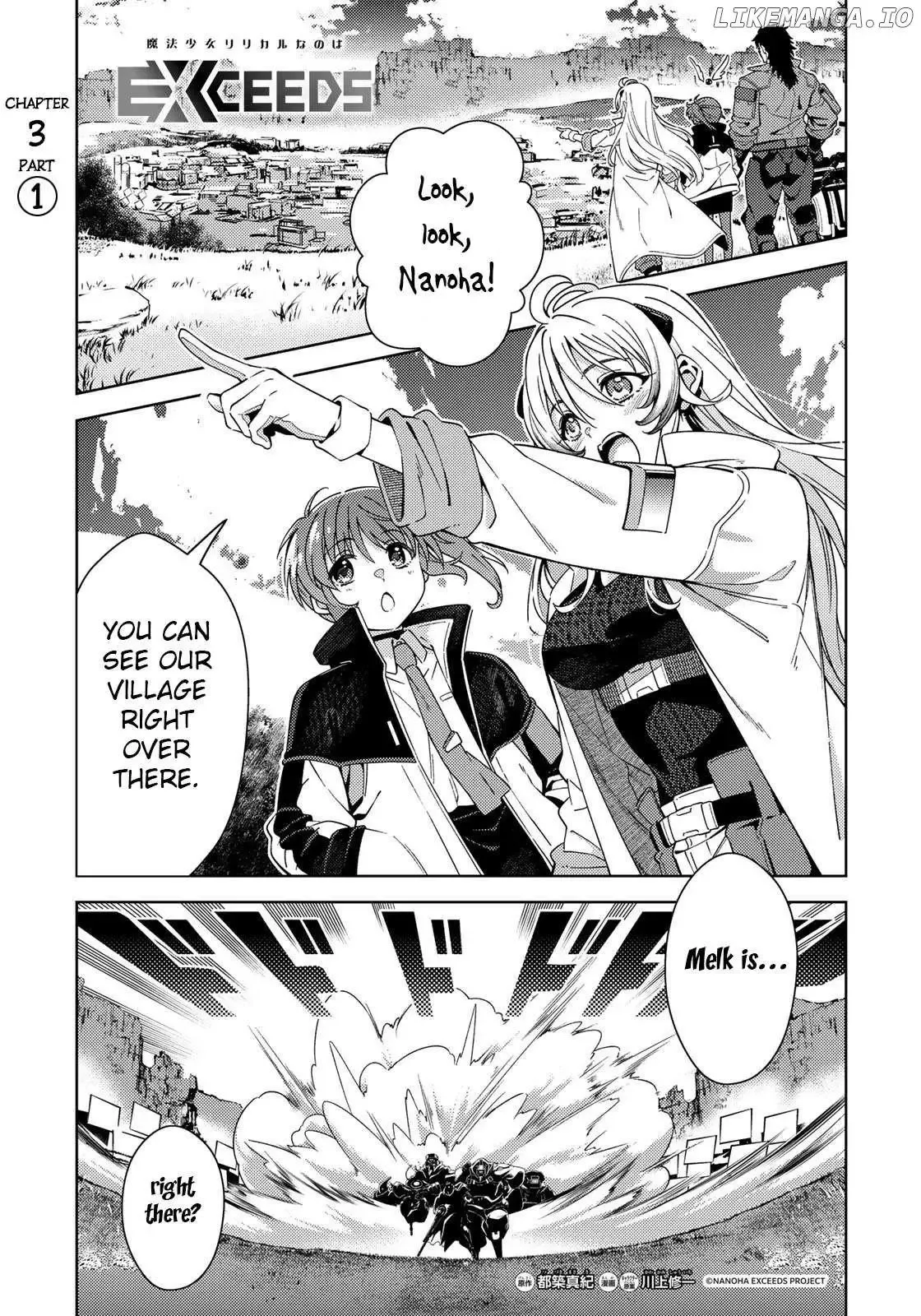 Magical Girl Lyrical Nanoha EXCEEDS Chapter 3.1 page 1