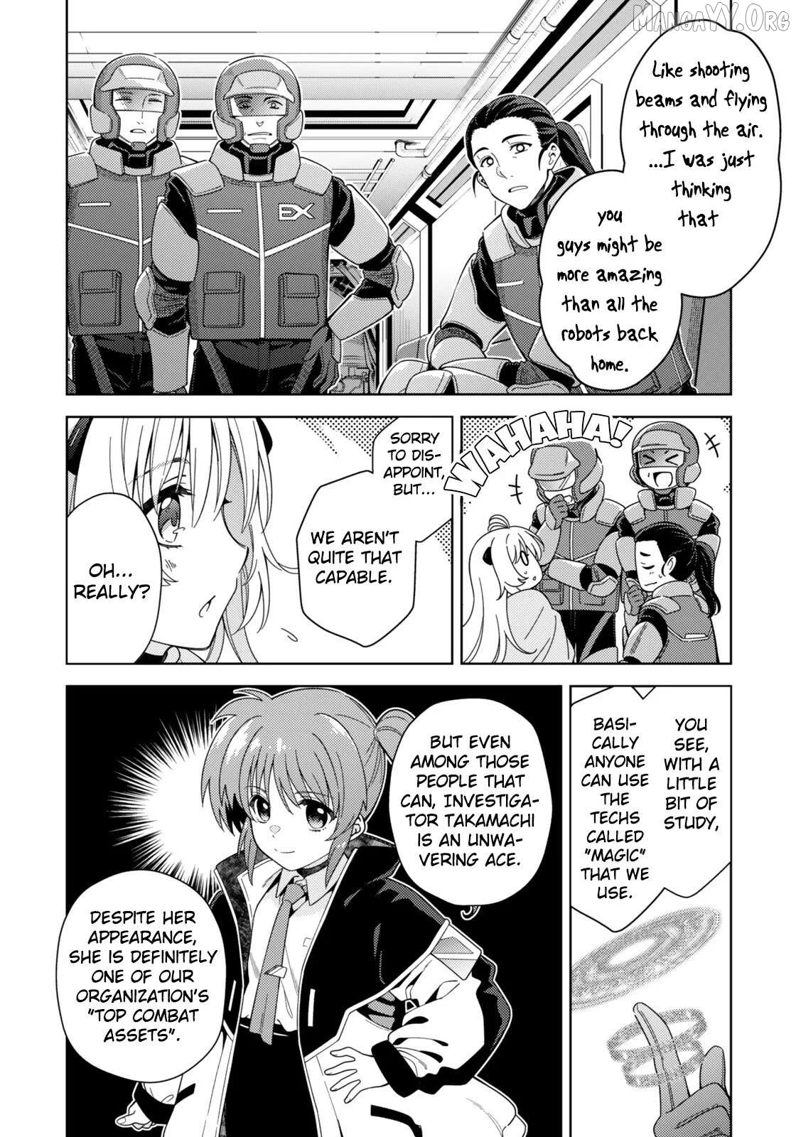 Magical Girl Lyrical Nanoha EXCEEDS Chapter 7.1 page 8