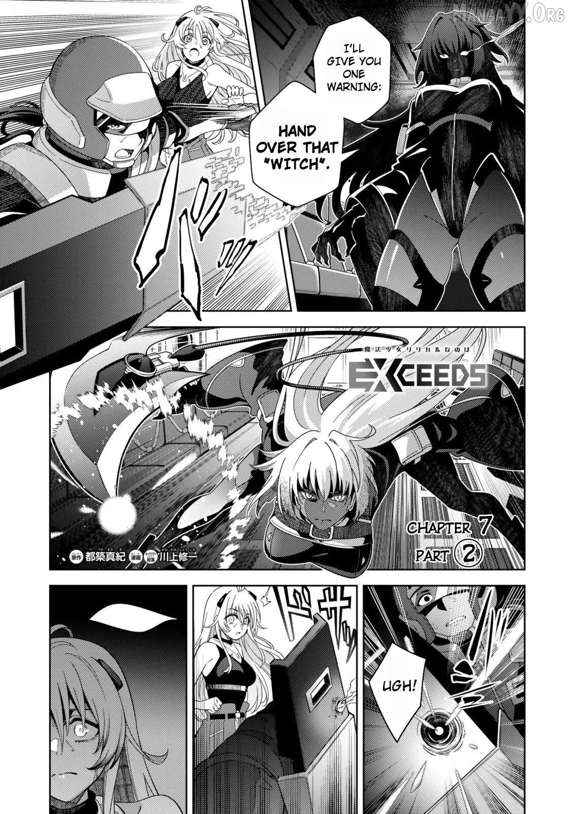 Magical Girl Lyrical Nanoha EXCEEDS Chapter 7.2 page 1