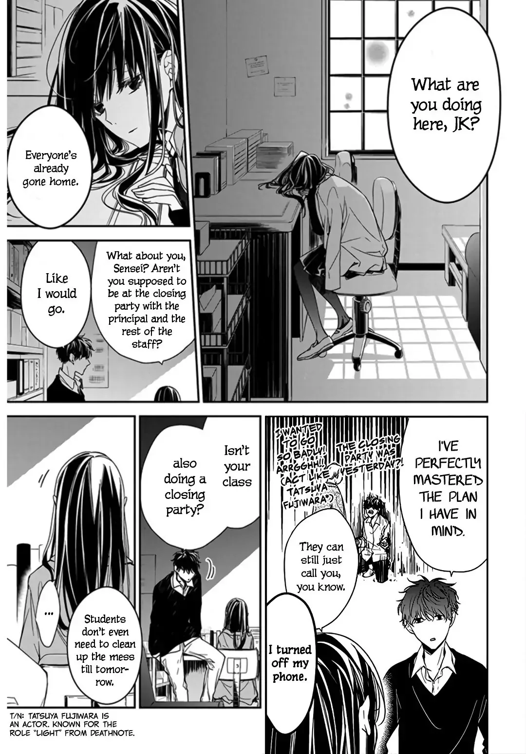 Tsuiraku JK to Haijin Kyoushi Chapter 32 page 15