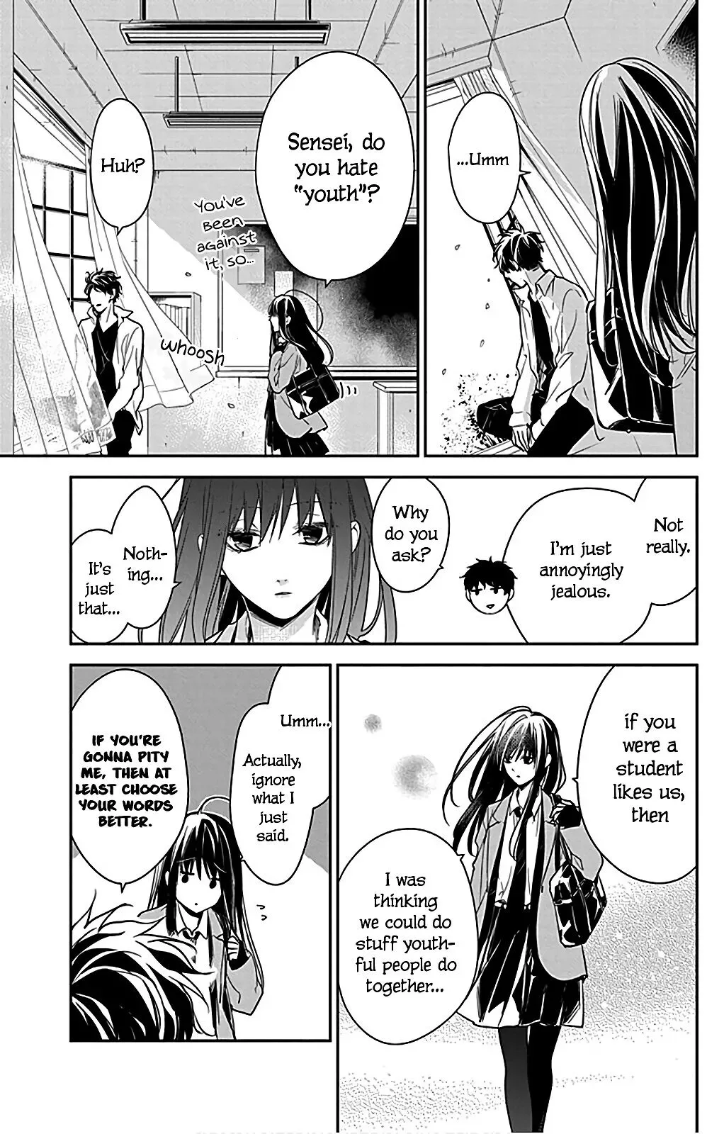 Tsuiraku JK to Haijin Kyoushi Chapter 49.5 page 15