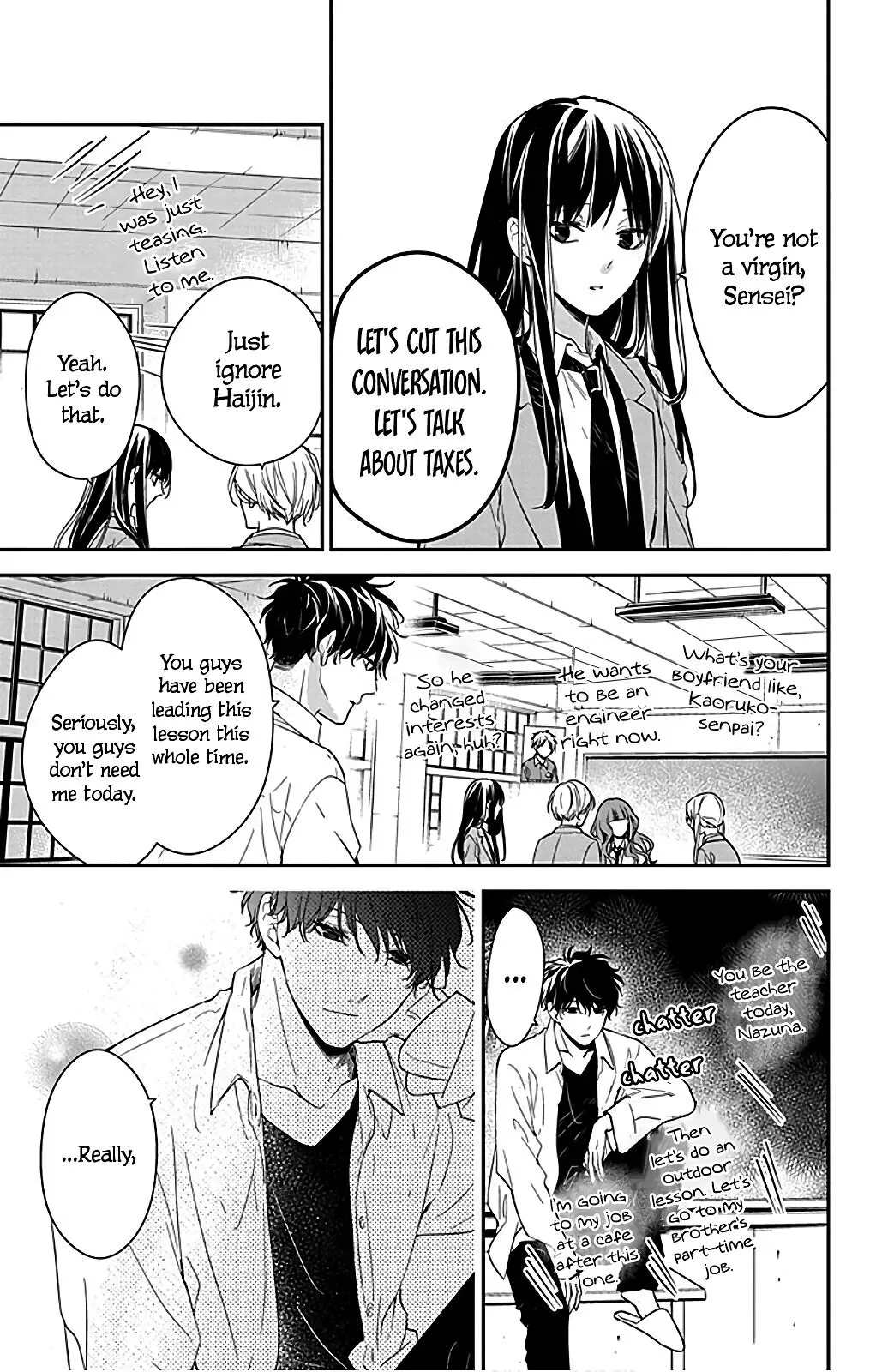 Tsuiraku JK to Haijin Kyoushi Chapter 49.5 page 13