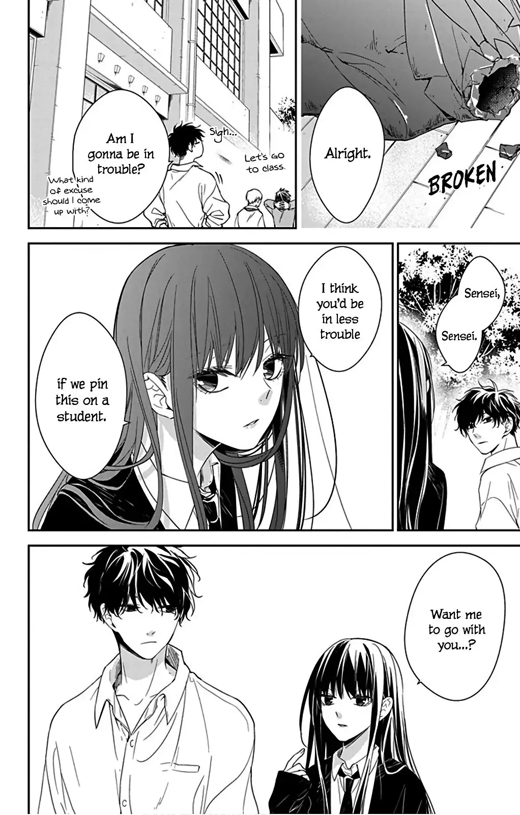 Tsuiraku JK to Haijin Kyoushi Chapter 50 page 23