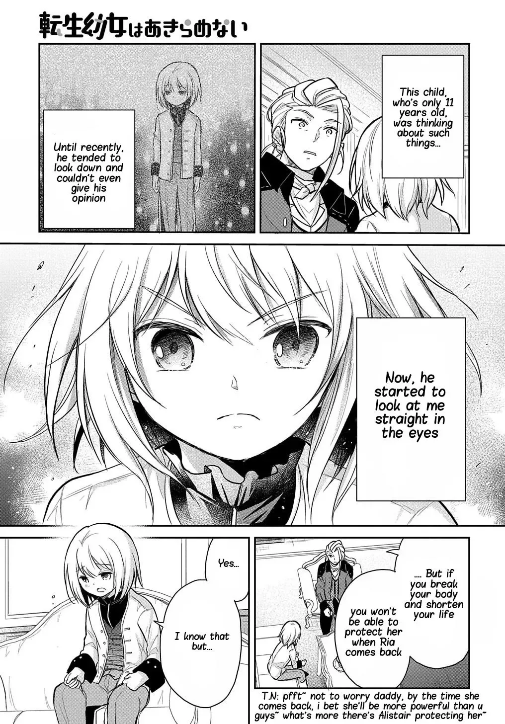 The Reborn Little Girl Won’t Give Up Chapter 11 page 14