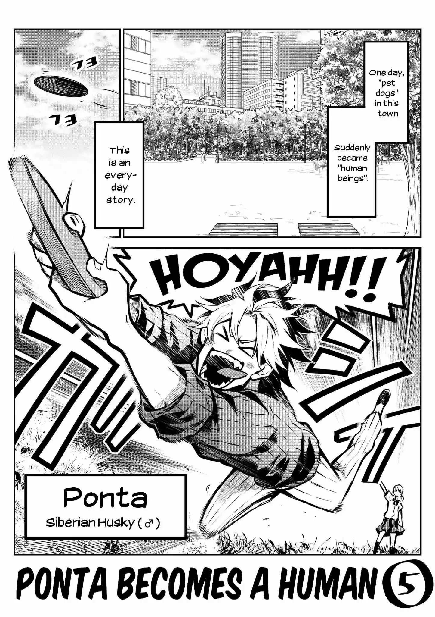 My Dog Becomes a Human Chapter 5 page 1