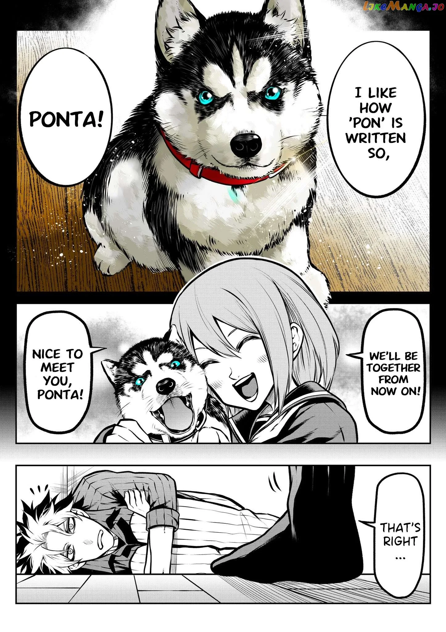 My Dog Becomes a Human Chapter 13 page 8