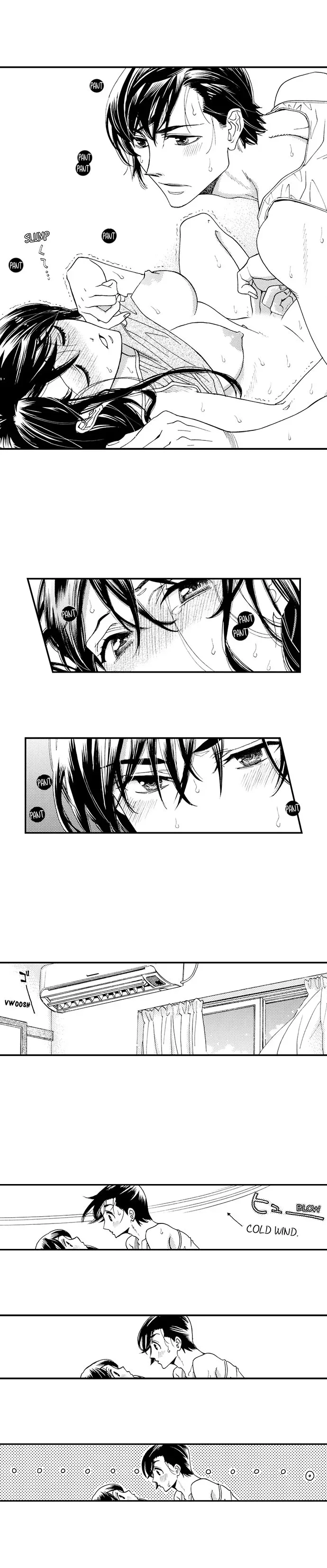 38°C no Kiss - Manatsu no Gogo, Cooler ga Kowareta Heya de... Chapter 3 page 3