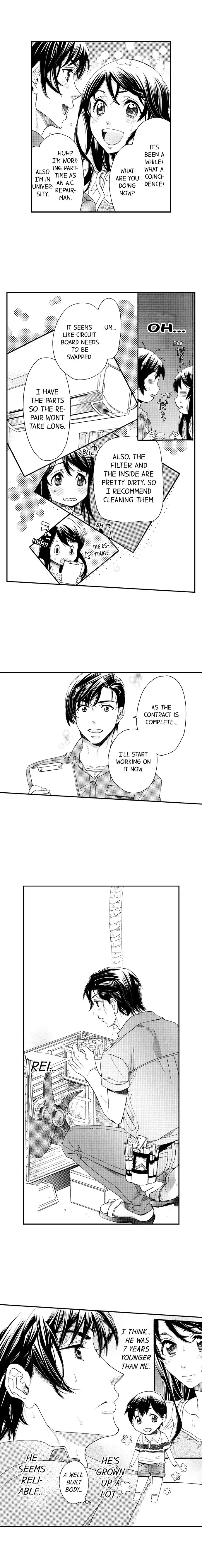 38°C no Kiss - Manatsu no Gogo, Cooler ga Kowareta Heya de... Chapter 1 page 6