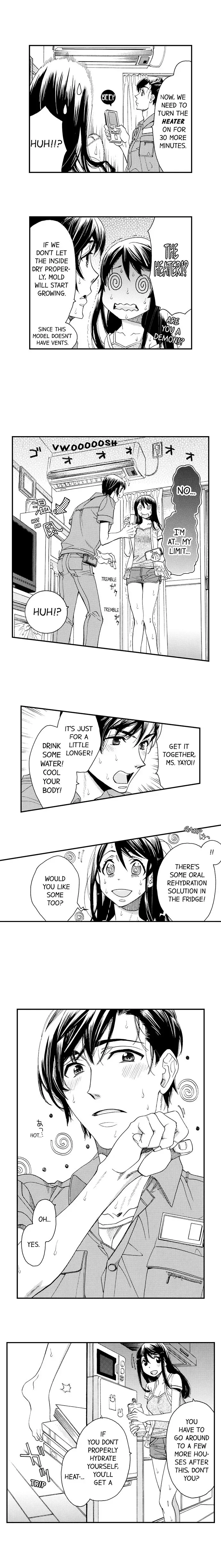 38°C no Kiss - Manatsu no Gogo, Cooler ga Kowareta Heya de... Chapter 1 page 8
