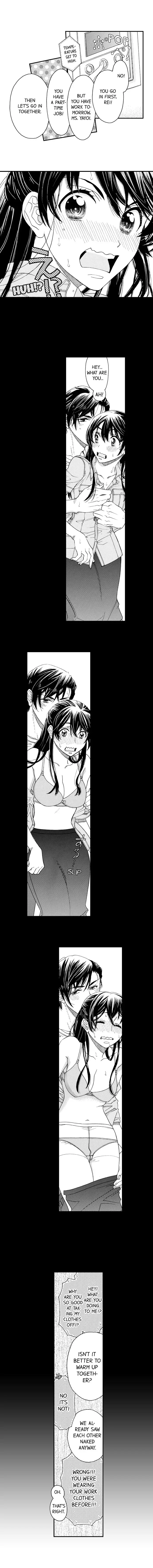38°C no Kiss - Manatsu no Gogo, Cooler ga Kowareta Heya de... Chapter 6 page 5