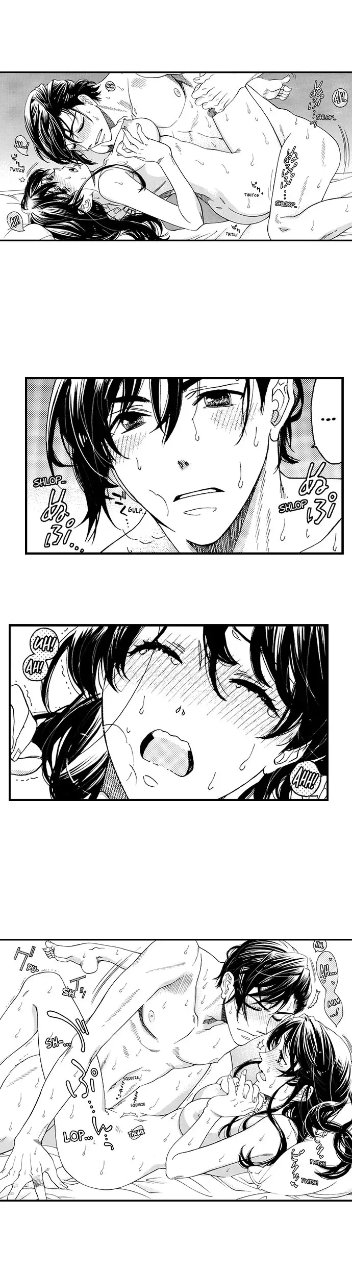 38°C no Kiss - Manatsu no Gogo, Cooler ga Kowareta Heya de... Chapter 10 page 9