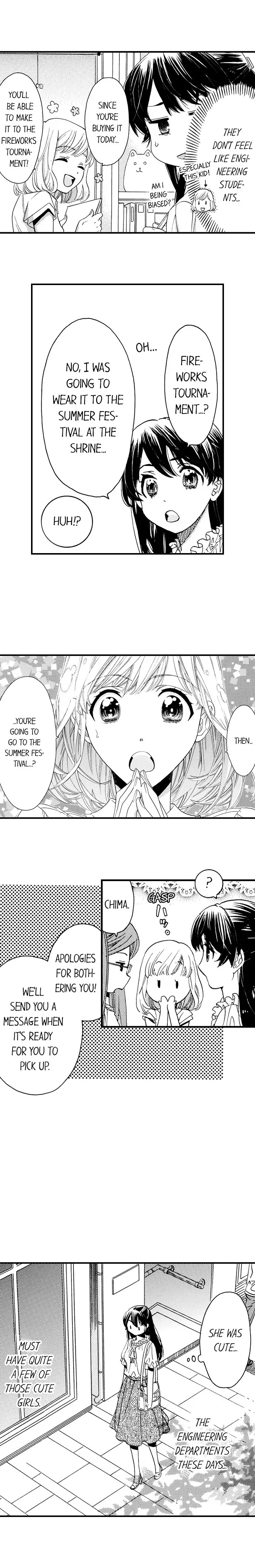 38°C no Kiss - Manatsu no Gogo, Cooler ga Kowareta Heya de... Chapter 16 page 6