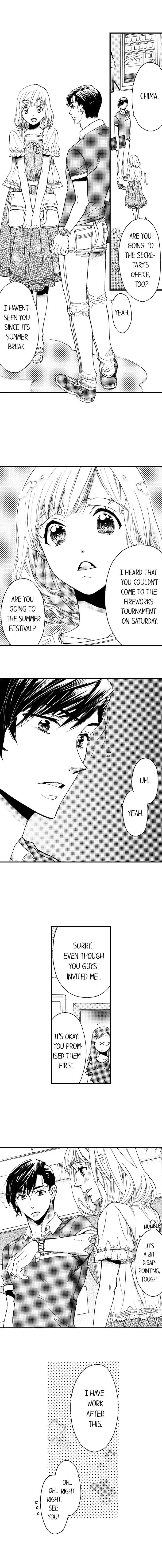 38°C no Kiss - Manatsu no Gogo, Cooler ga Kowareta Heya de... Chapter 18 page 8