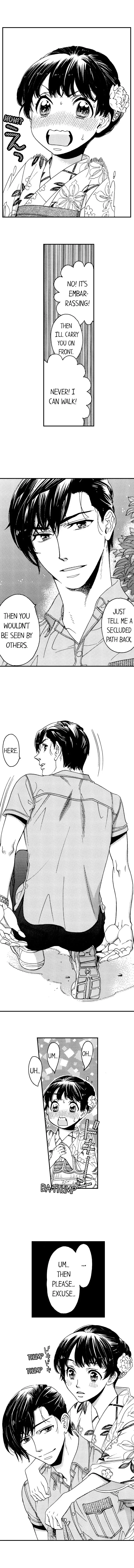 38°C no Kiss - Manatsu no Gogo, Cooler ga Kowareta Heya de... Chapter 20 page 4