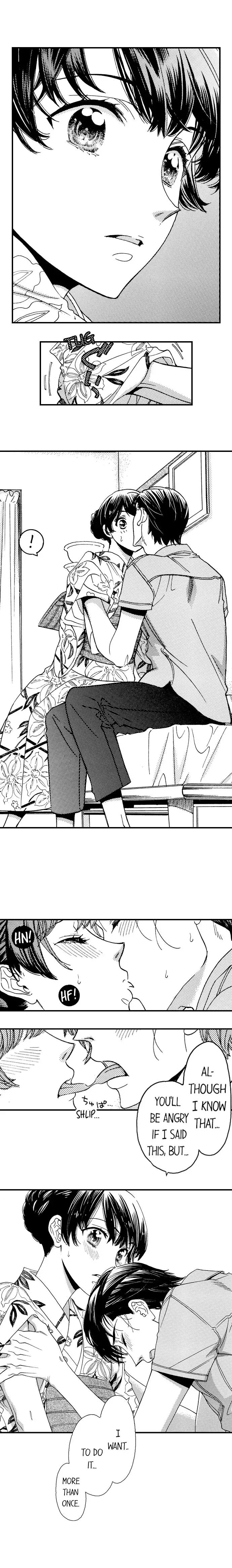38°C no Kiss - Manatsu no Gogo, Cooler ga Kowareta Heya de... Chapter 21 page 2