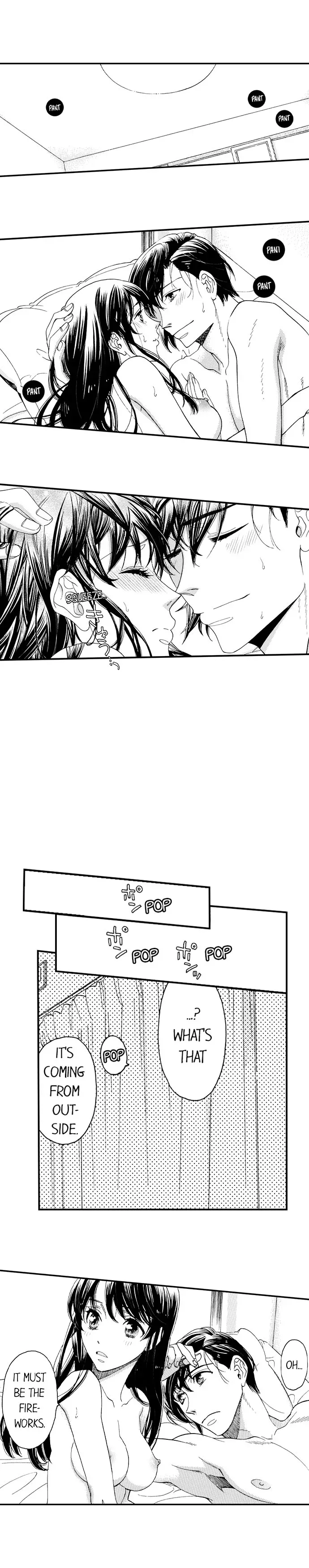 38°C no Kiss - Manatsu no Gogo, Cooler ga Kowareta Heya de... Chapter 22 page 9