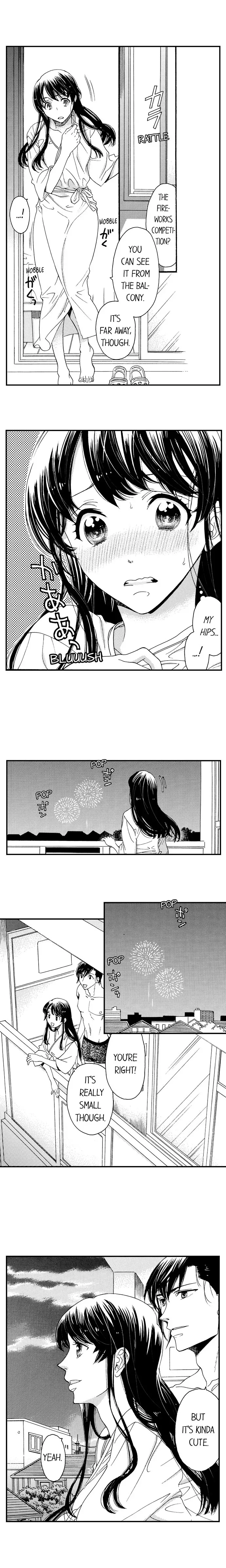 38°C no Kiss - Manatsu no Gogo, Cooler ga Kowareta Heya de... Chapter 23 page 2
