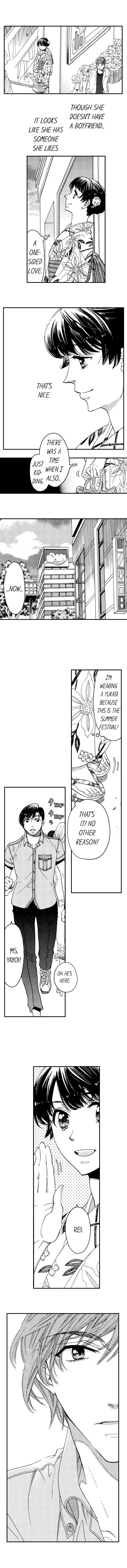38°C no Kiss - Manatsu no Gogo, Cooler ga Kowareta Heya de... Chapter 19 page 4