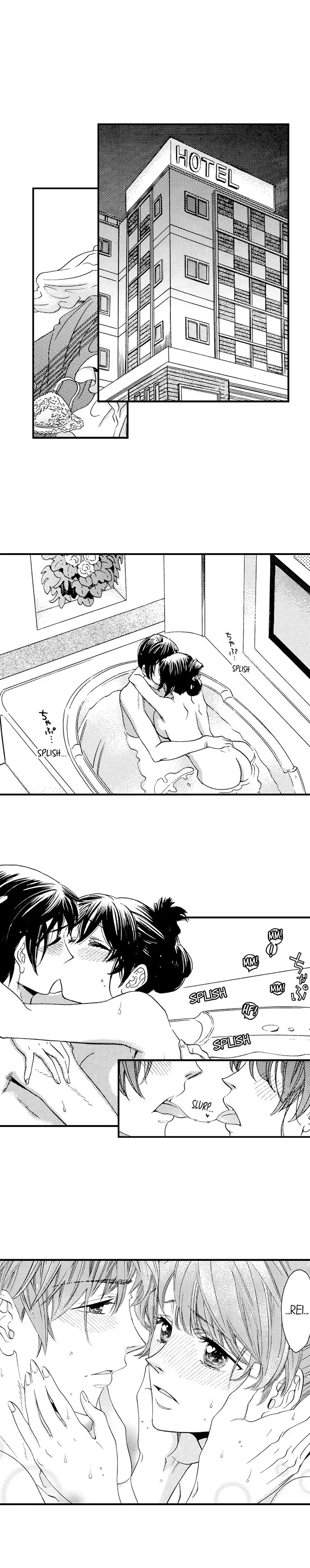 38°C no Kiss - Manatsu no Gogo, Cooler ga Kowareta Heya de... Chapter 27 page 9