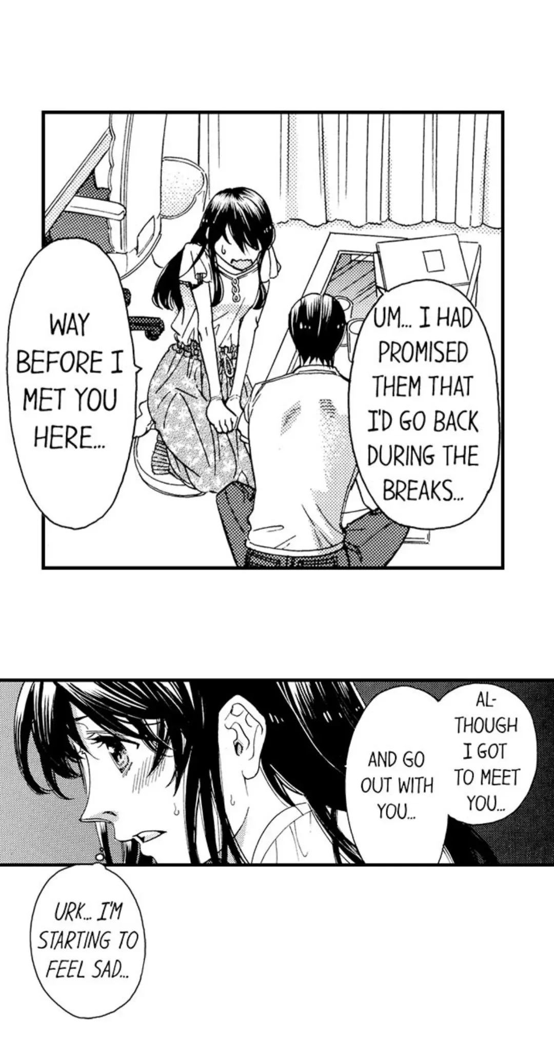 38°C no Kiss - Manatsu no Gogo, Cooler ga Kowareta Heya de... Chapter 32 page 12