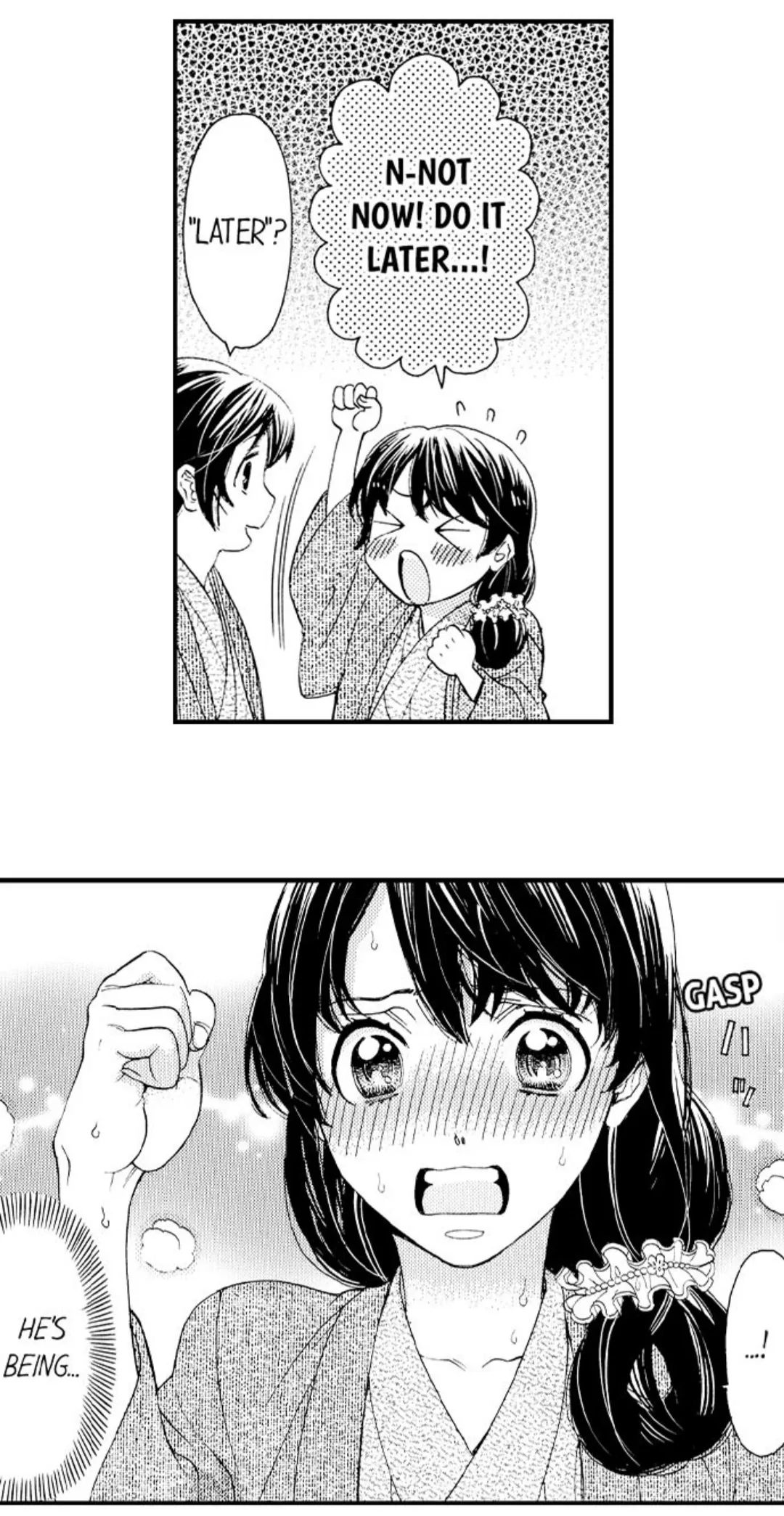 38°C no Kiss - Manatsu no Gogo, Cooler ga Kowareta Heya de... Chapter 35 page 25