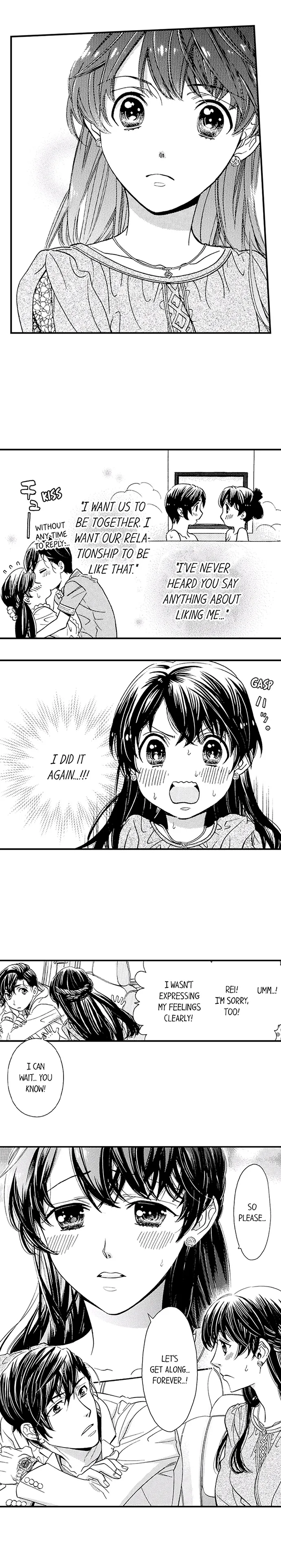 38°C no Kiss - Manatsu no Gogo, Cooler ga Kowareta Heya de... Chapter 46 page 8