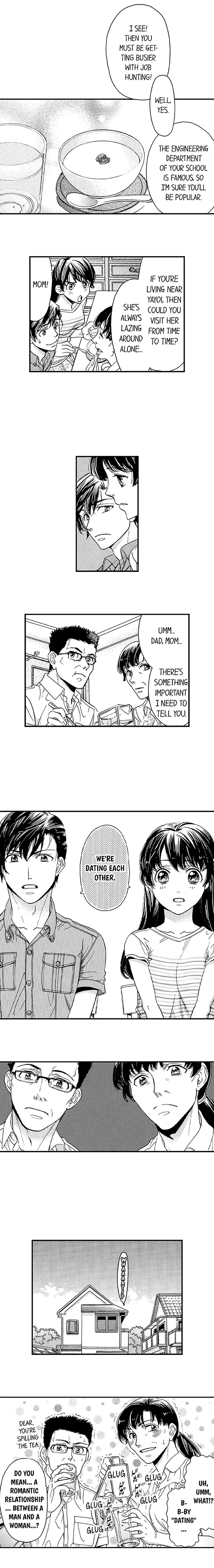 38°C no Kiss - Manatsu no Gogo, Cooler ga Kowareta Heya de... Chapter 44 page 2