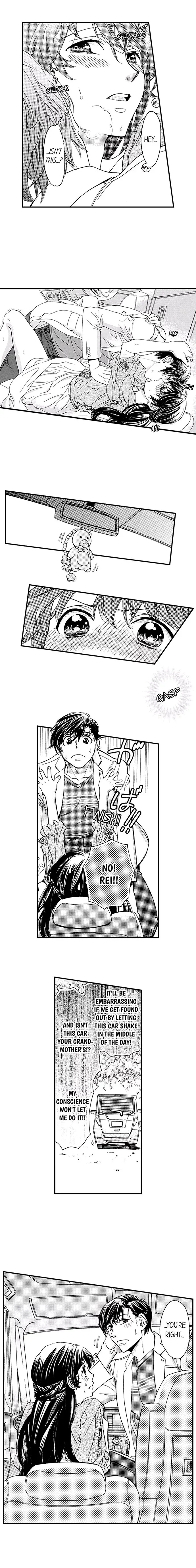 38°C no Kiss - Manatsu no Gogo, Cooler ga Kowareta Heya de... Chapter 47 page 5
