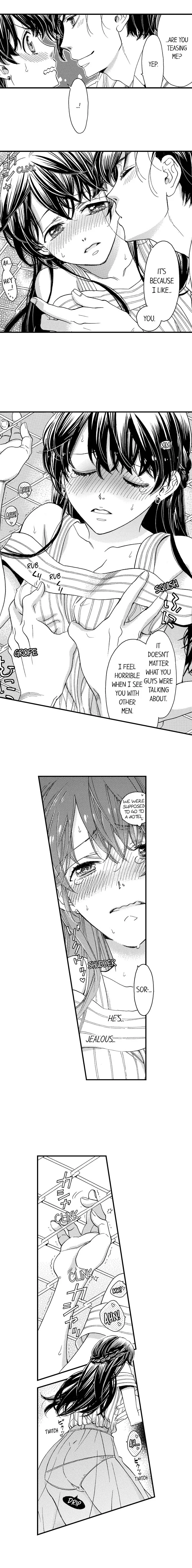 38°C no Kiss - Manatsu no Gogo, Cooler ga Kowareta Heya de... Chapter 50 page 4