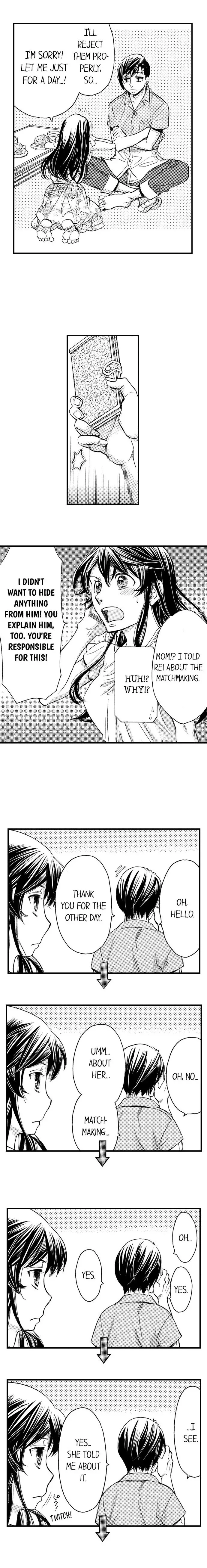 38°C no Kiss - Manatsu no Gogo, Cooler ga Kowareta Heya de... Chapter 57 page 4