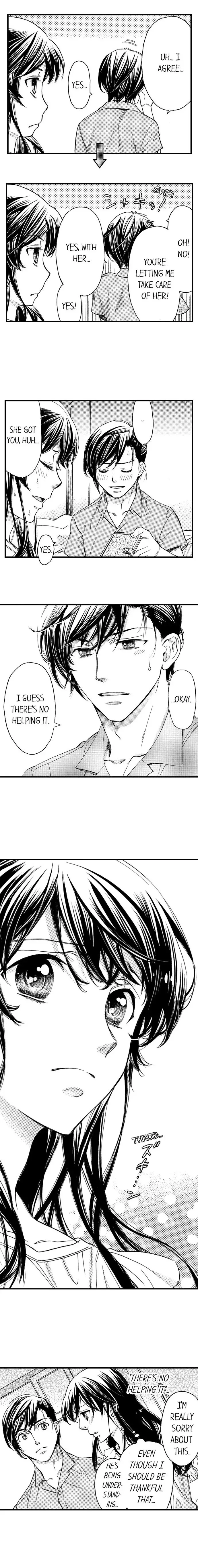 38°C no Kiss - Manatsu no Gogo, Cooler ga Kowareta Heya de... Chapter 57 page 5