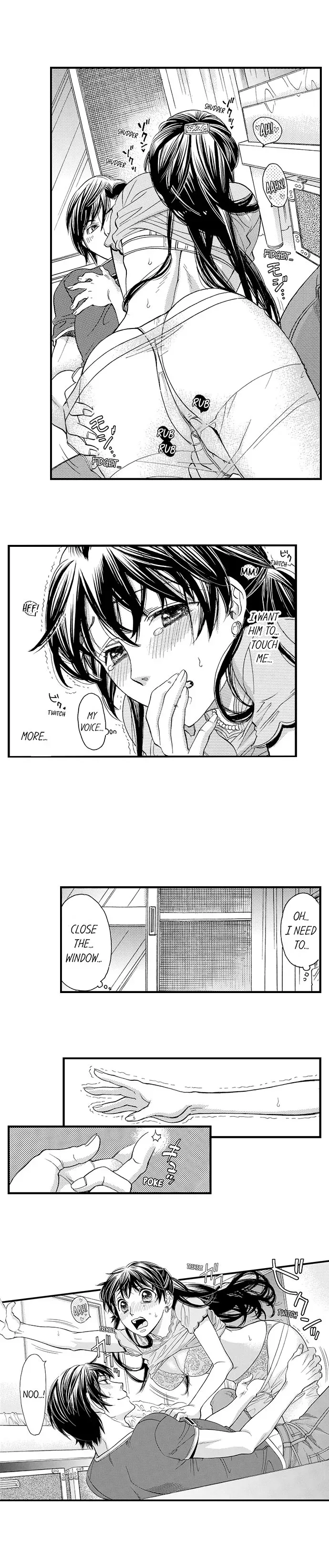 38°C no Kiss - Manatsu no Gogo, Cooler ga Kowareta Heya de... Chapter 60 page 9