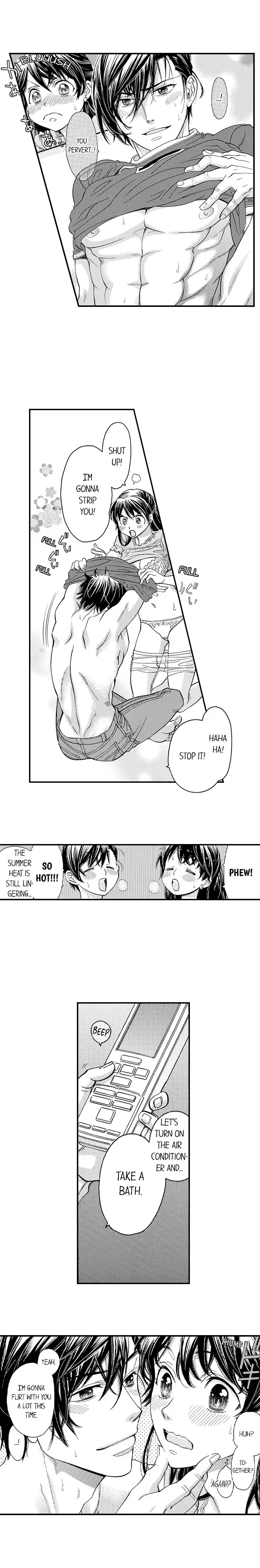 38°C no Kiss - Manatsu no Gogo, Cooler ga Kowareta Heya de... Chapter 61 page 4