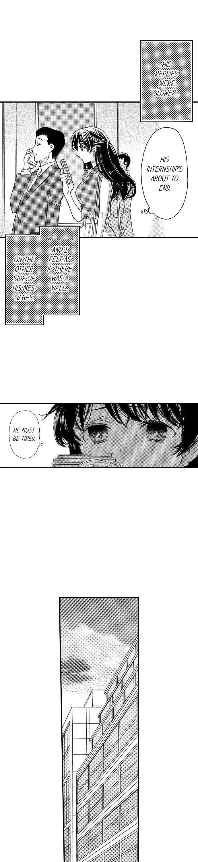 38°C no Kiss - Manatsu no Gogo, Cooler ga Kowareta Heya de... Chapter 73 page 11