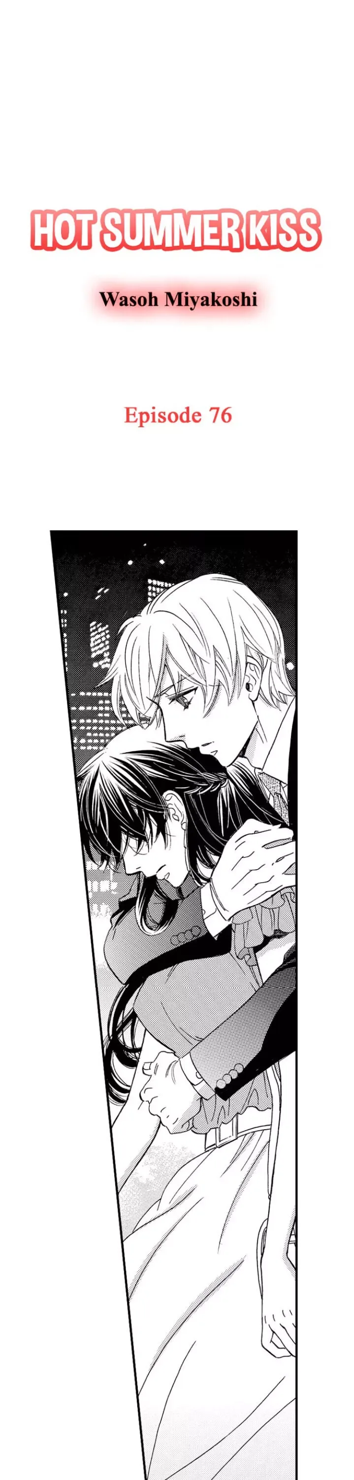 38°C no Kiss - Manatsu no Gogo, Cooler ga Kowareta Heya de... Chapter 76 page 1
