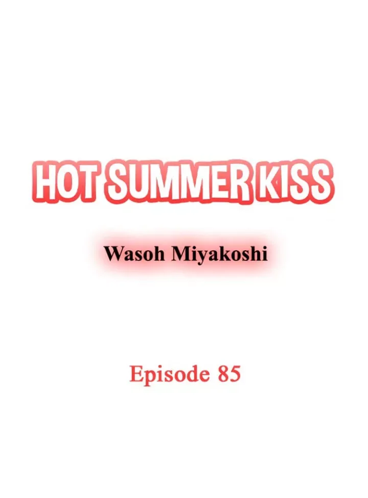 38°C no Kiss - Manatsu no Gogo, Cooler ga Kowareta Heya de... Chapter 85 page 1