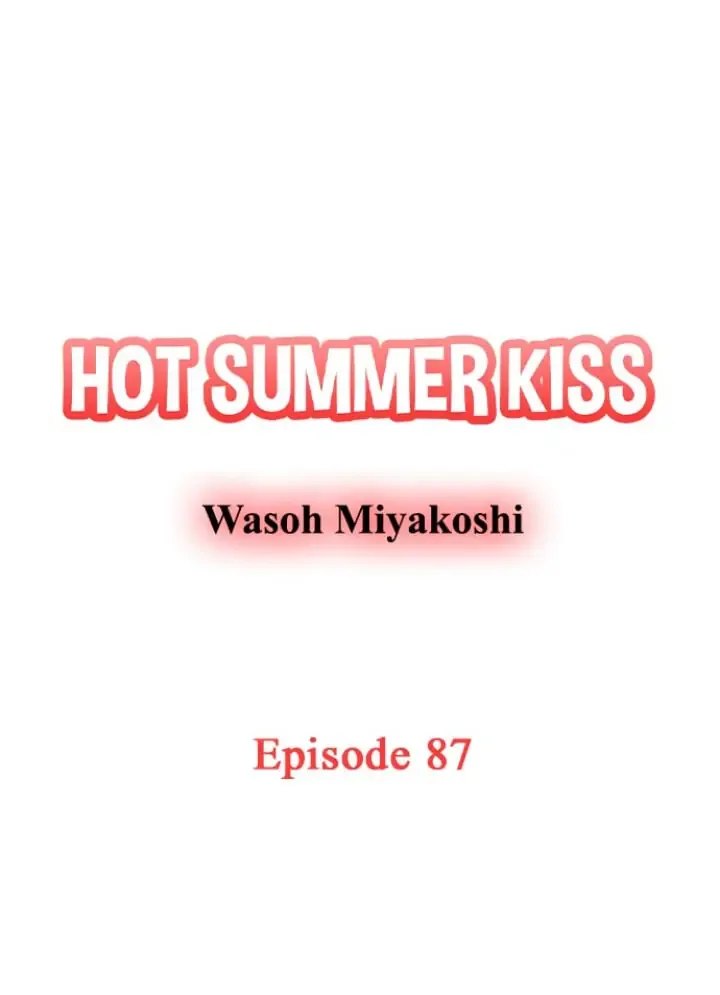 38°C no Kiss - Manatsu no Gogo, Cooler ga Kowareta Heya de... Chapter 87 page 1