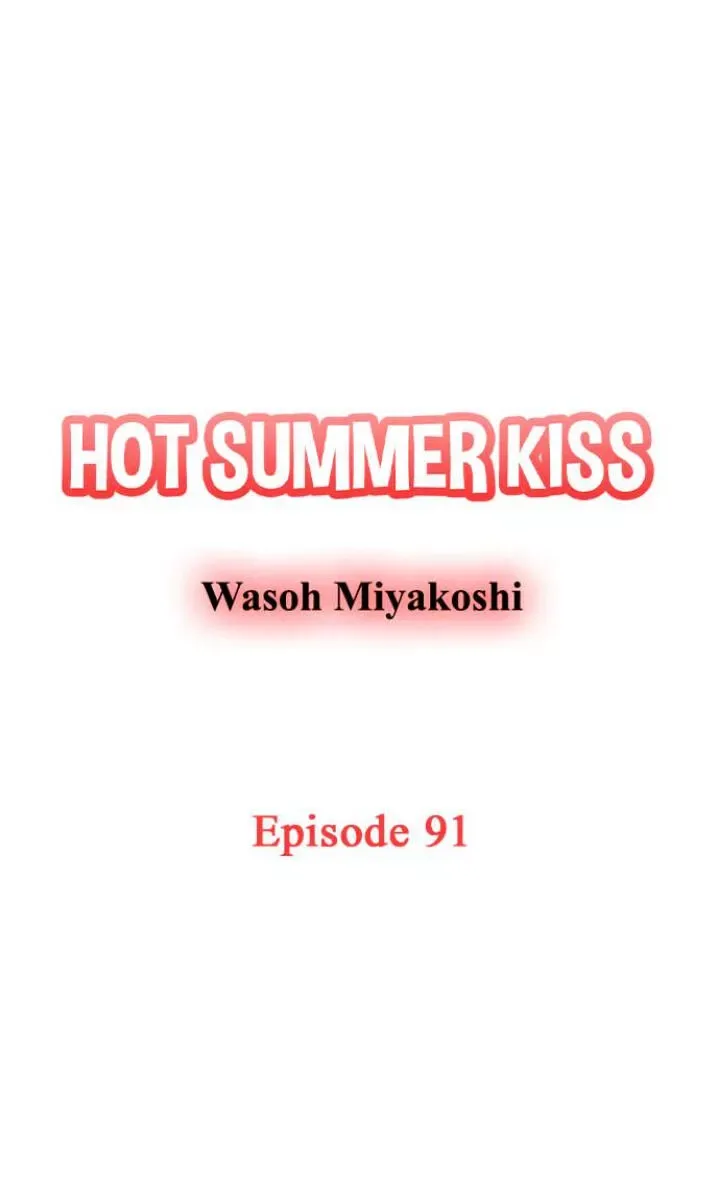 38°C no Kiss - Manatsu no Gogo, Cooler ga Kowareta Heya de... Chapter 91 page 1