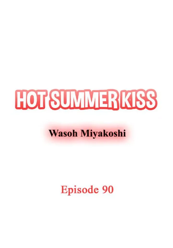 38°C no Kiss - Manatsu no Gogo, Cooler ga Kowareta Heya de... Chapter 90 page 1