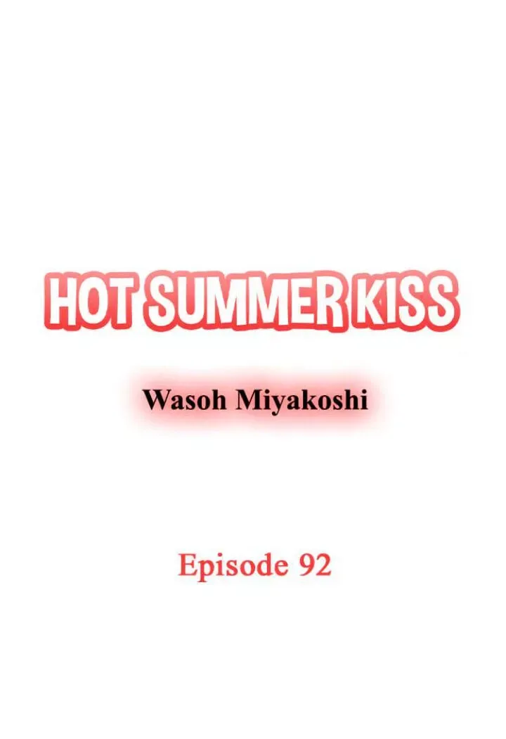 38°C no Kiss - Manatsu no Gogo, Cooler ga Kowareta Heya de... Chapter 92 page 1