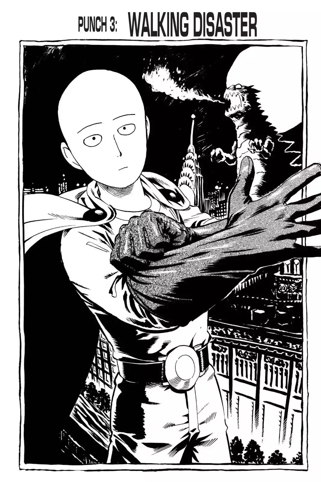 One-Punch Man Chapter 3 page 1