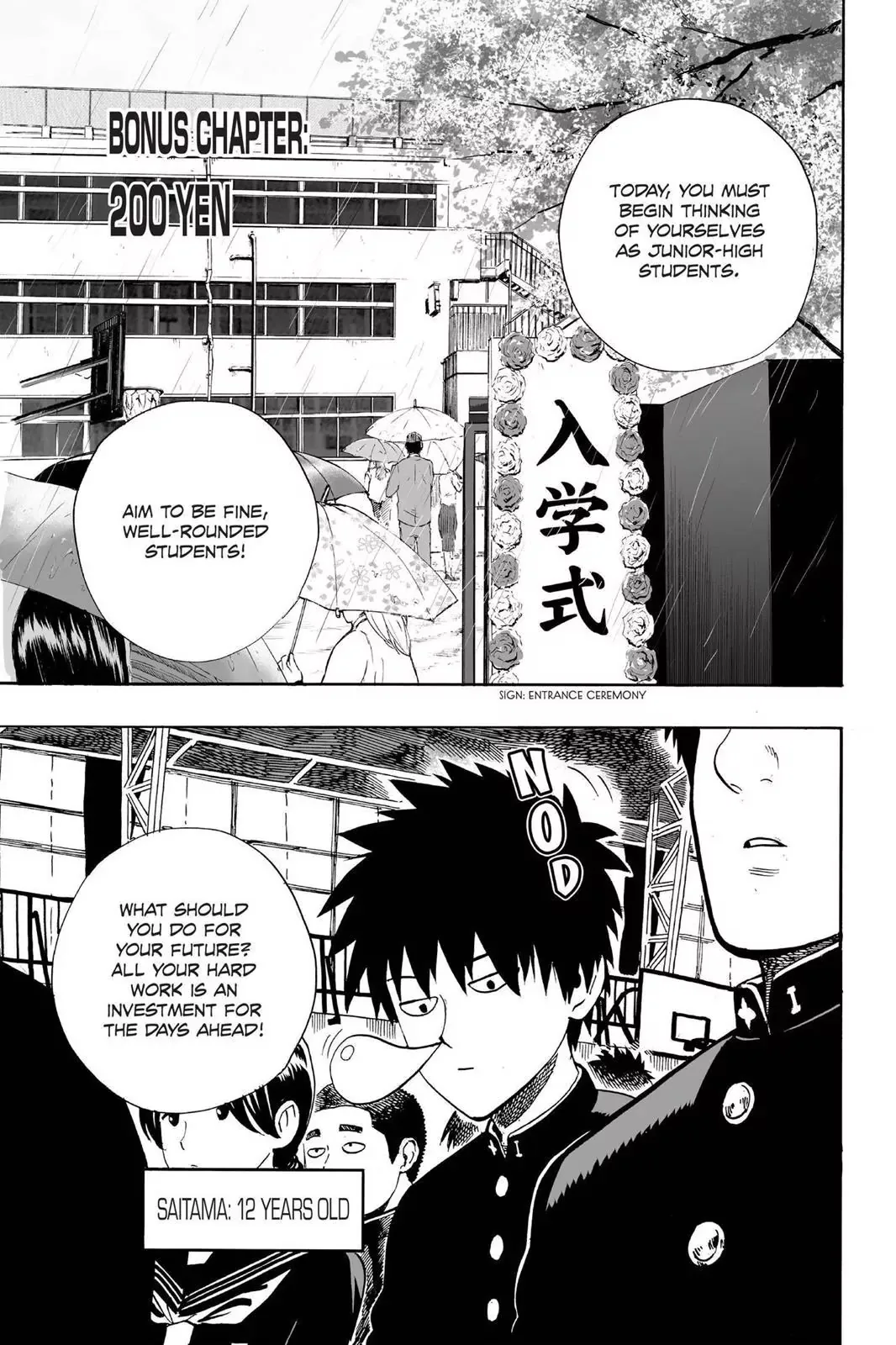 One-Punch Man Chapter 8.5 page 1