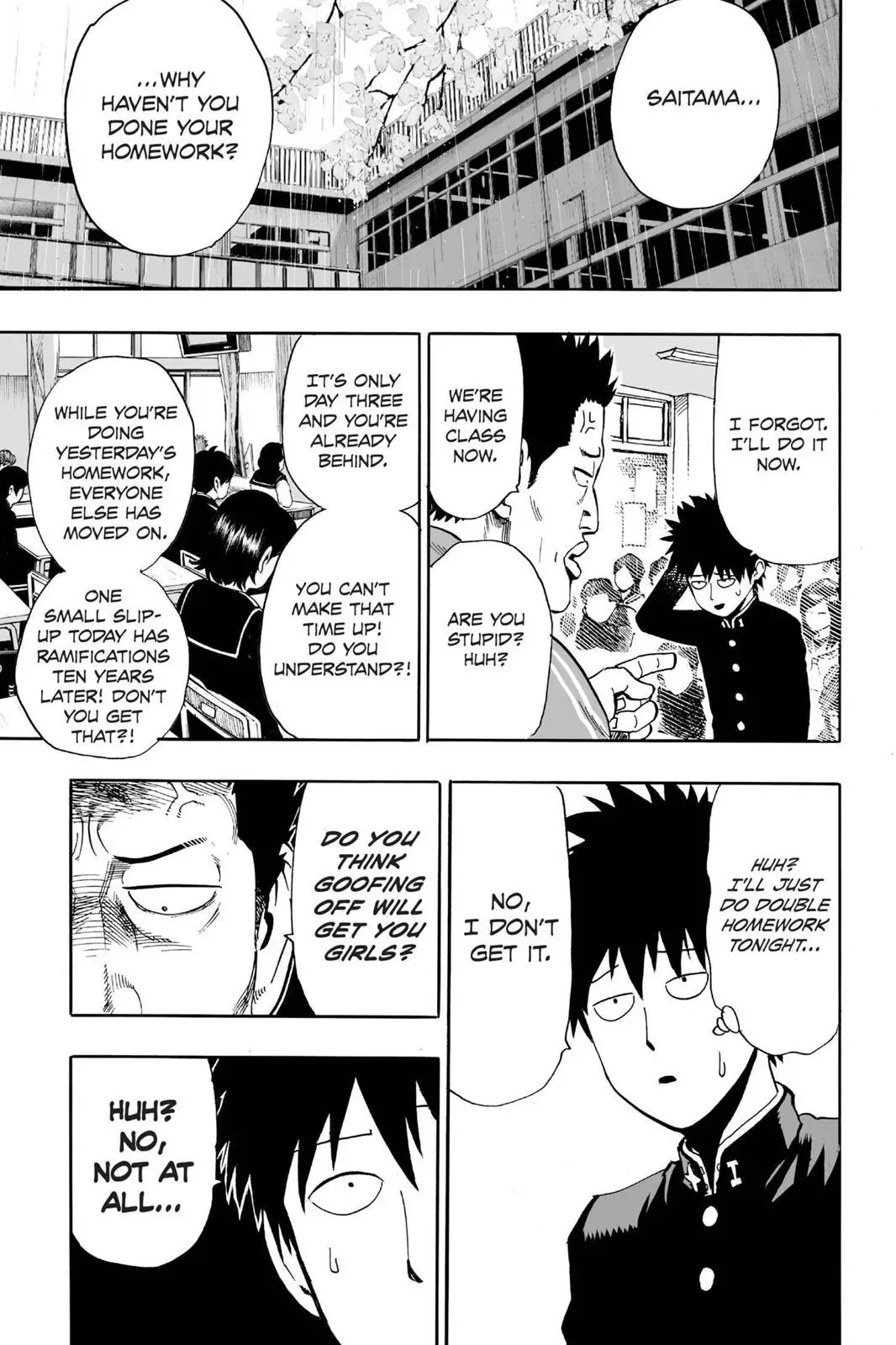 One-Punch Man Chapter 8.5 page 7