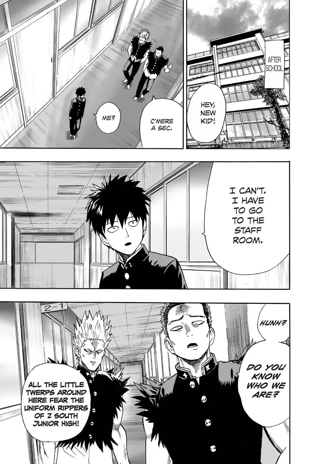 One-Punch Man Chapter 8.5 page 9