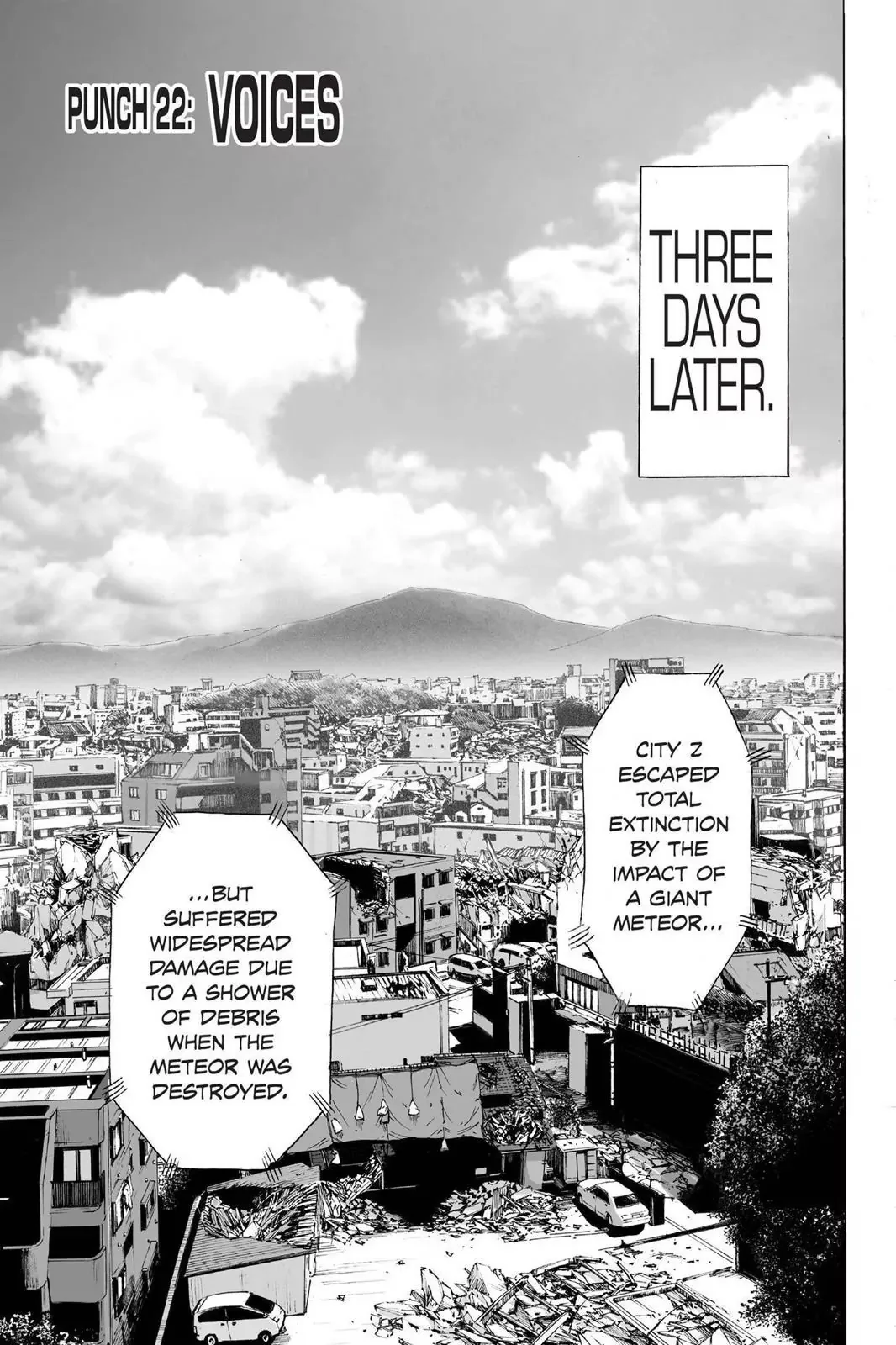 One-Punch Man Chapter 22 page 1
