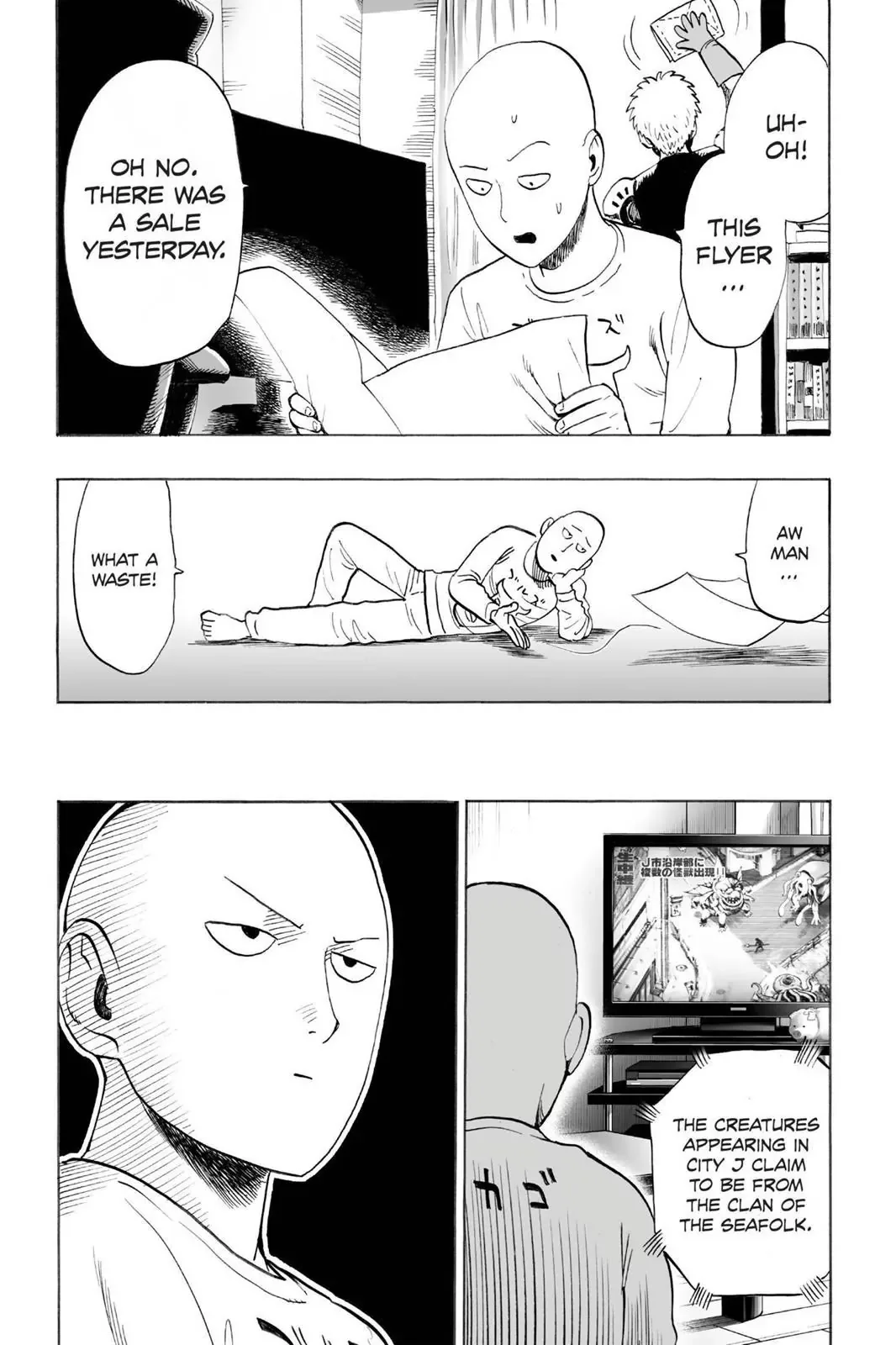 One-Punch Man Chapter 24.5 page 1